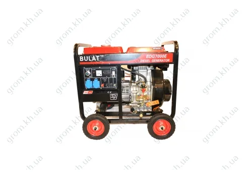 Фото 1- Дизельный генератор Булат BDG 7000E3 (7 кВт) трехфазный