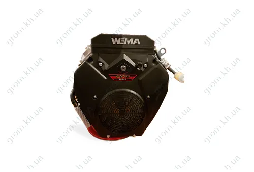 Фото 1- Бензиновый двигатель WEIMA WM2V78F (20 л.с.,2 цилиндра, вал шпонка / конус)