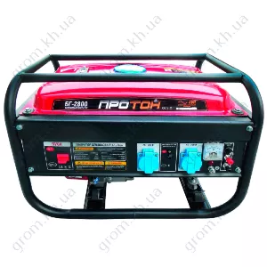 Фото 1- Генератор бензиновый Протон БГ-2800
