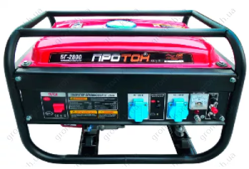 Фото 1- Генератор бензиновый Протон БГ-2802A