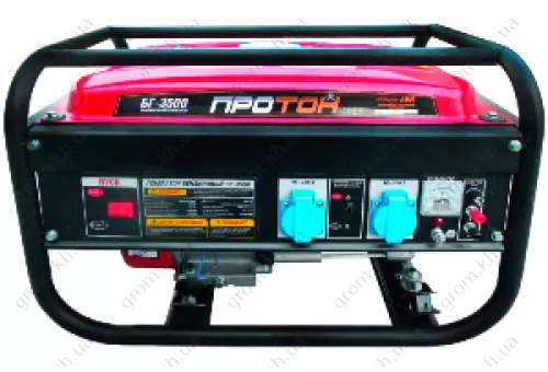 Фото 1- Генератор бензиновий Протон БГ-3500