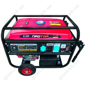Фото 1- Генератор бензиновый Протон БГ-7800