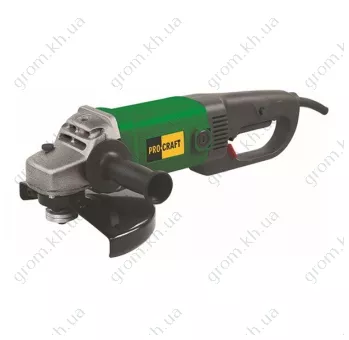Фото 1- Машина кутова шліфувальна Procraft PW-2200ЕS 180 мм