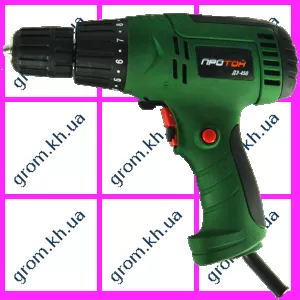 Фото 1- Сетевой дрель-шуруповерт Протон ДЭ-450