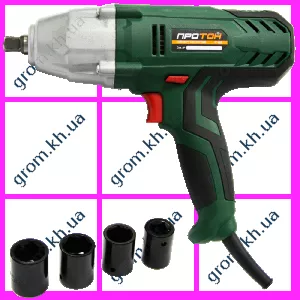 Фото 1- Электрический ударный гайковерт Протон ЭГ-980
