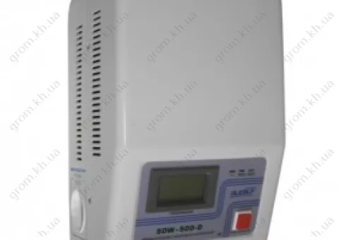 Фото 1- Електромеханічний стабілізатор Rucelf SDW-500-D настінний