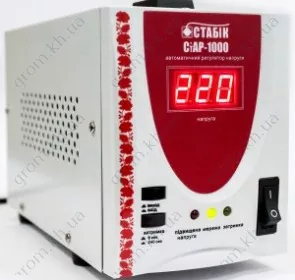 Фото 1- Стабилизатор напряжения Стабик STAR-1000