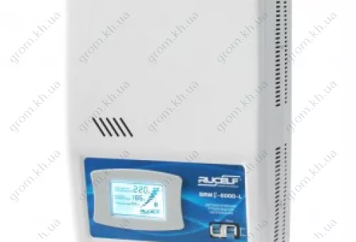 Фото 1- Настенный стабилизатор напряжения Rucelf SRWII-6000-L