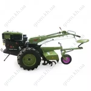 Фото 1- Мотоблок Витязь 1GZ-90E (8лс стартер) дизель