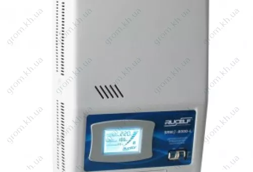 Фото 1- Настенный стабилизатор напряжения Rucelf SRWII-9000-L