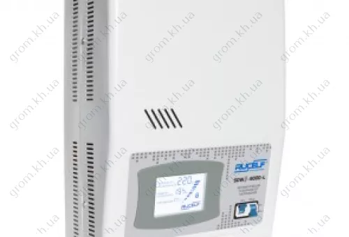 Фото 1- Настенный сервоприводный стабилизатор Rucelf SDW II-6000-L