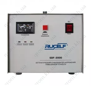 Фото 1- Електромеханічний стабілізатор Rucelf SDF-2000