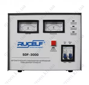 Фото 1- Електромеханічний стабілізатор Rucelf SDF-3000