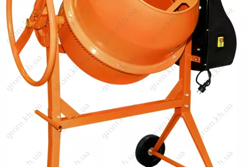 Фото 1- Бетонозмішувач Кентавр БМ-125Е з вінцевим приводом