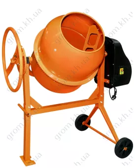 Фото 1- Бетономешалка Кентавр БМ-140Е с венцовым приводом