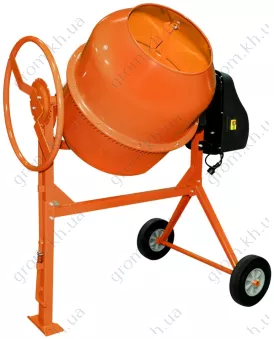 Фото 1- Бетонозмішувач Кентавр БМ-160Е з вінцевим приводом
