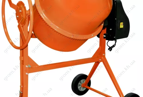 Фото 1- Бетономешалка Кентавр БМ-200Е с венцовым приводом