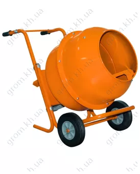 Фото 1- Бетономешалка Кентавр БМ-140ПЕ с редукторным приводом