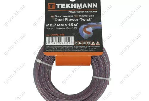 Фото 1- Леска для садовых триммеров Tekhmann 