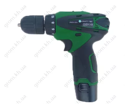 Фото 1- Шуруповерт аккумуляторный Craft-Tec PXCD-122Li