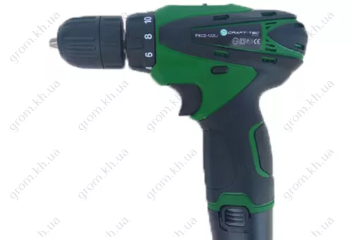 Фото 1- Шуруповерт акумуляторний Craft-Tec PXCD-122Li