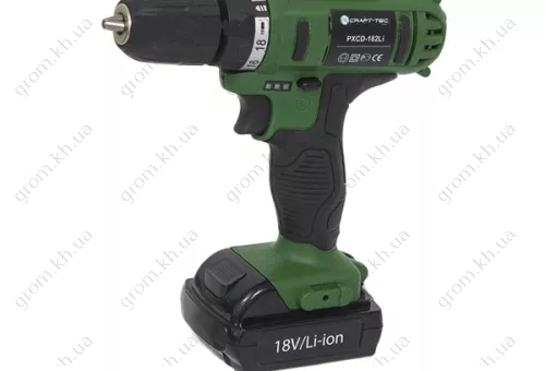 Фото 1- Шуруповерт аккумуляторный Craft-Tec PXCD-182Li