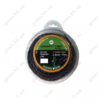 Фото 1- Леска Craft-Tec 2,0мм 15м Сечение 
