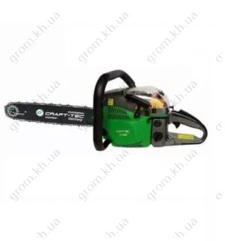 Фото 1- Бензопила Craft-Tec CT-5000 (2 шины+2 цепи)