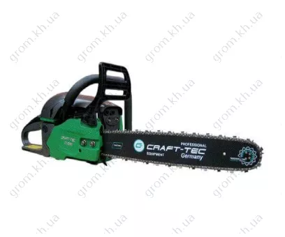 Фото 1- Бензопила Craft-Tec CT-5000 econom (2 шины+2 цепи)