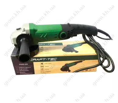 Фото 1- Кутова шліфувальна машина Craft-Tec PXAG-225E