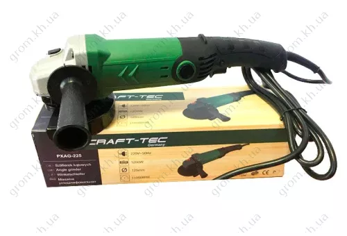 Фото 1- Угловая шлифмашина Craft-Tec PXAG-225E