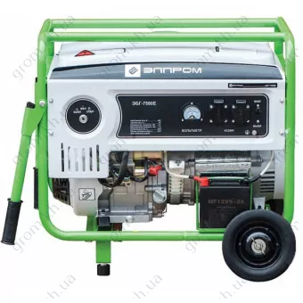 Фото 1- Генератор бензиновый Элпром ЭБГ-12500Е