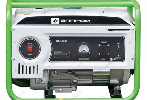Фото 1- Генератор бензиновий Елпром ЕБГ-2500