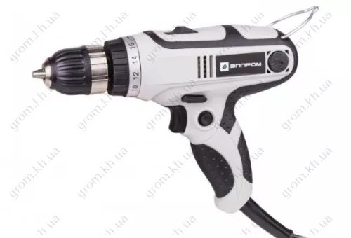 Фото 1- Сетевой шуруповерт Элпром ЭШС-980/2 PROFI