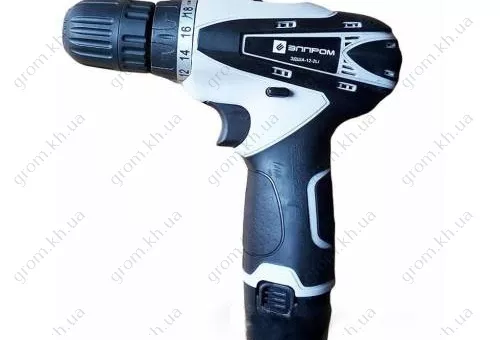 Фото 1- Шуруповерт акумуляторний Елпром ЕДША-12М-12Li