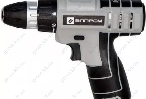 Фото 1- Шуруповерт аккумуляторный Элпром ЭДА-12-2 Li