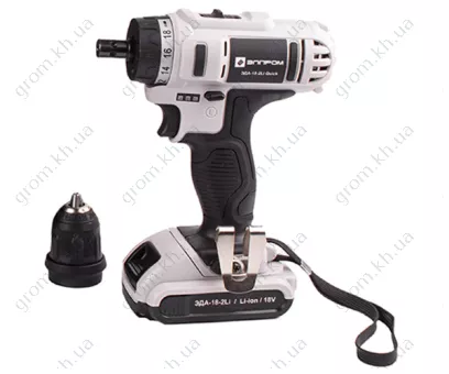 Фото 1- Шуруповерт аккумуляторный Элпром ЭДА-18-2 Li Quick