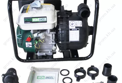 Фото 1- Мотопомпа Iron Angel WPGC 80 для агрессивных жидкостей