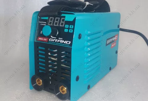 Фото 1- Зварювальний інвертор Grand ММА-300 (LCD-дисплей)