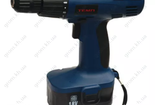 Фото 1- Шуруповерт акумуляторний Темп ДА-18-1 Li-ion