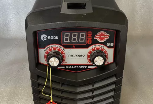 Фото 1- Зварювальний інвертор Edon MMA-250PFC (110-560В)