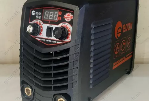 Фото 1- Зварювальний інвертор Edon Pro MMA-315 кейс