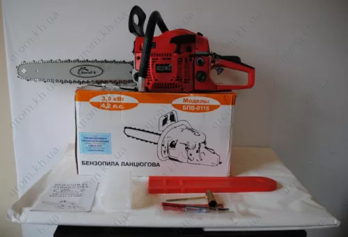 Фото 1- Бензопила Вектор БПВ-0116