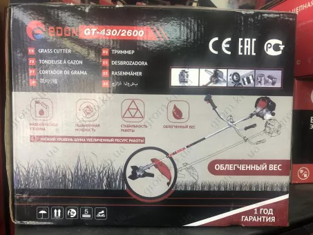 Фото 1- Кущоріз Edon GT 430/2600