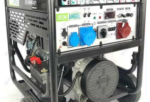 Фото 1- Бензиновий генератор Iron Angel EG 12000 E3/1 (220/380В)