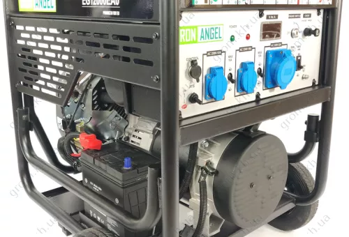 Фото 1- Генератор Iron Angel EG12000EA0 + блок автоматики