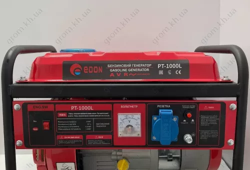 Фото 1- Бензиновый генератор Edon PT-1000L
