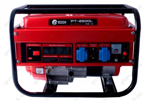 Фото 1- Бензиновый генератор Edon PT-2500L