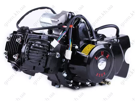 Фото 1- Двигатель Актив 110CC полуавтомат BLACK (с карбюратором) - TATA LUX