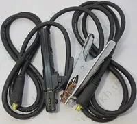 Фото 1- Комплект сварочных кабелей (5,0м/5,0м)